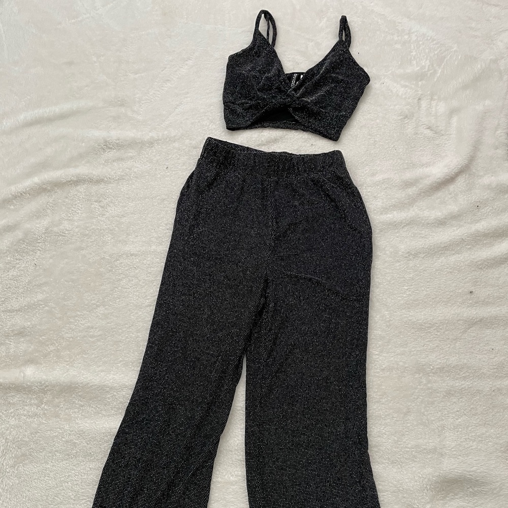 Two Piece Sequin Set